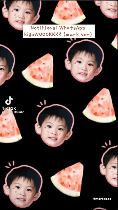 notif wa mark kiyowok #nct #nctdream #nct127 #mark #marklee