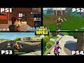 FORTNITE PS1 VS PS2 VS PS3 VS PS4