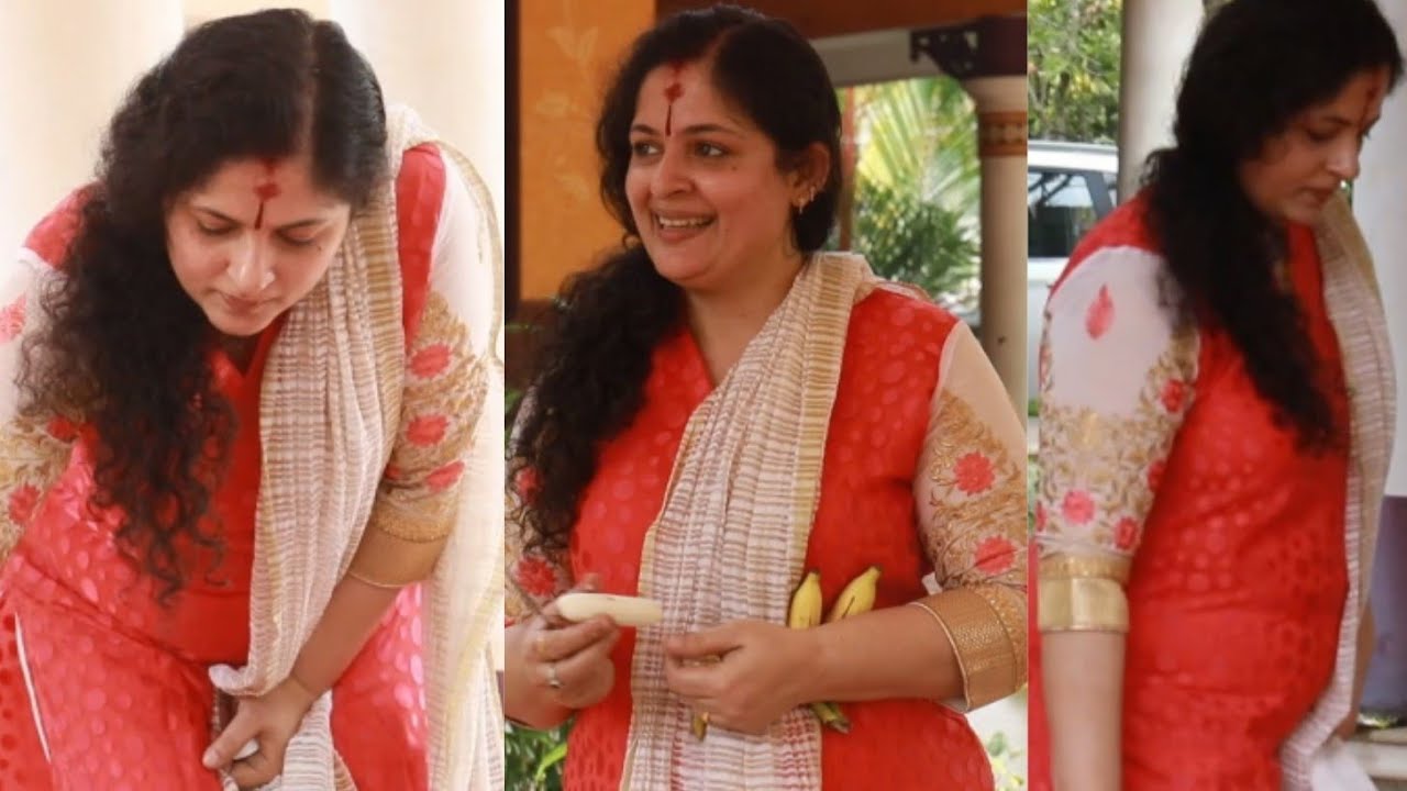 ആനിയും മക്കളും ചേർന്ന് വീട്ടിൽ പൊങ്കാല ഇട്ടപ്പോൾ | Actress Annie during Attukal Ponkala 2022