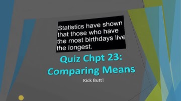 Chpt 24 Inferences for Paired Samples and Blocks