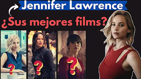 TOP 5 MEJORES PELÍCULAS DE JENNIFER LAWRENCE📽