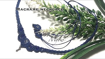 MACRAME SIMPLE NECKLACE | CHOKER | MYOW 238