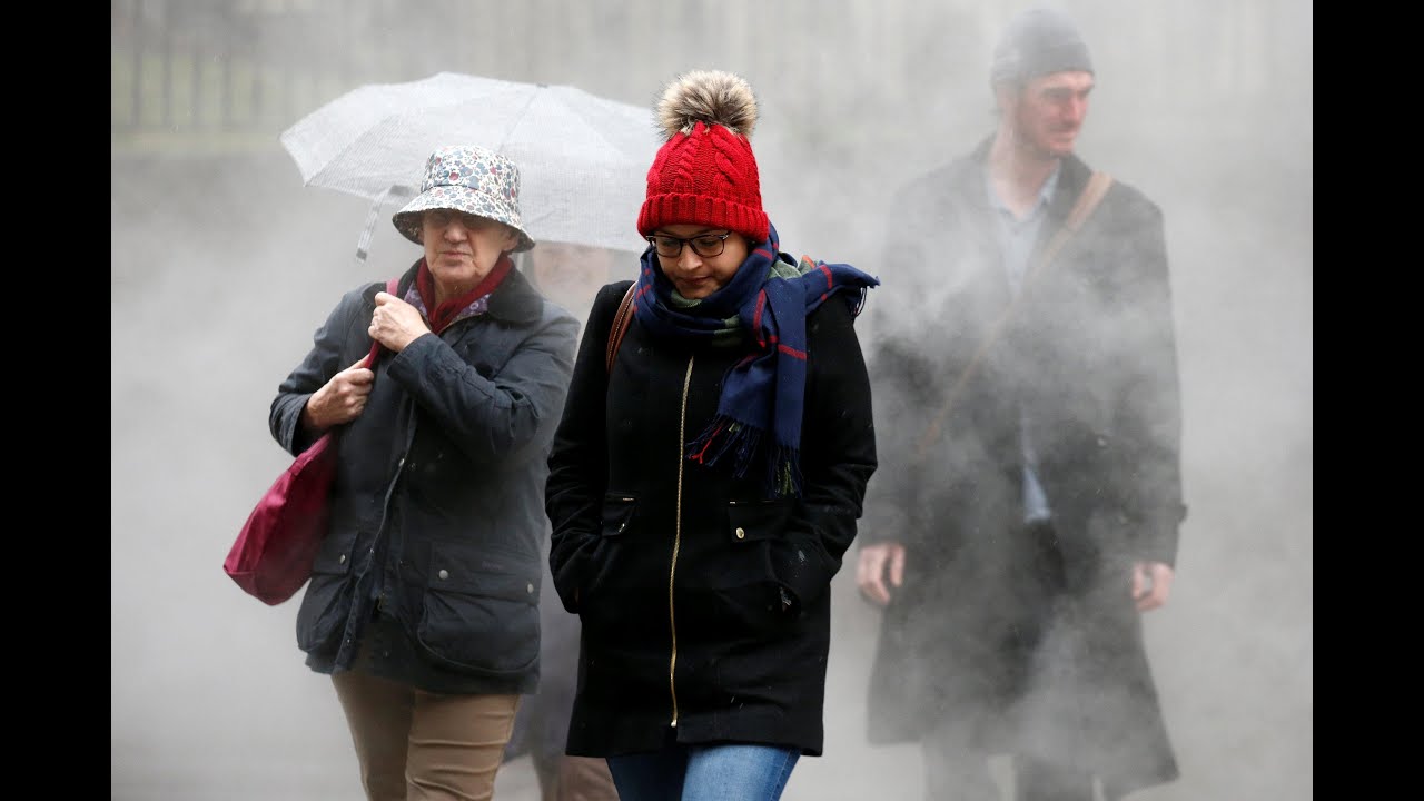 Winter Storm dumps snow and rain in Midwest and Northeast US - YouTube