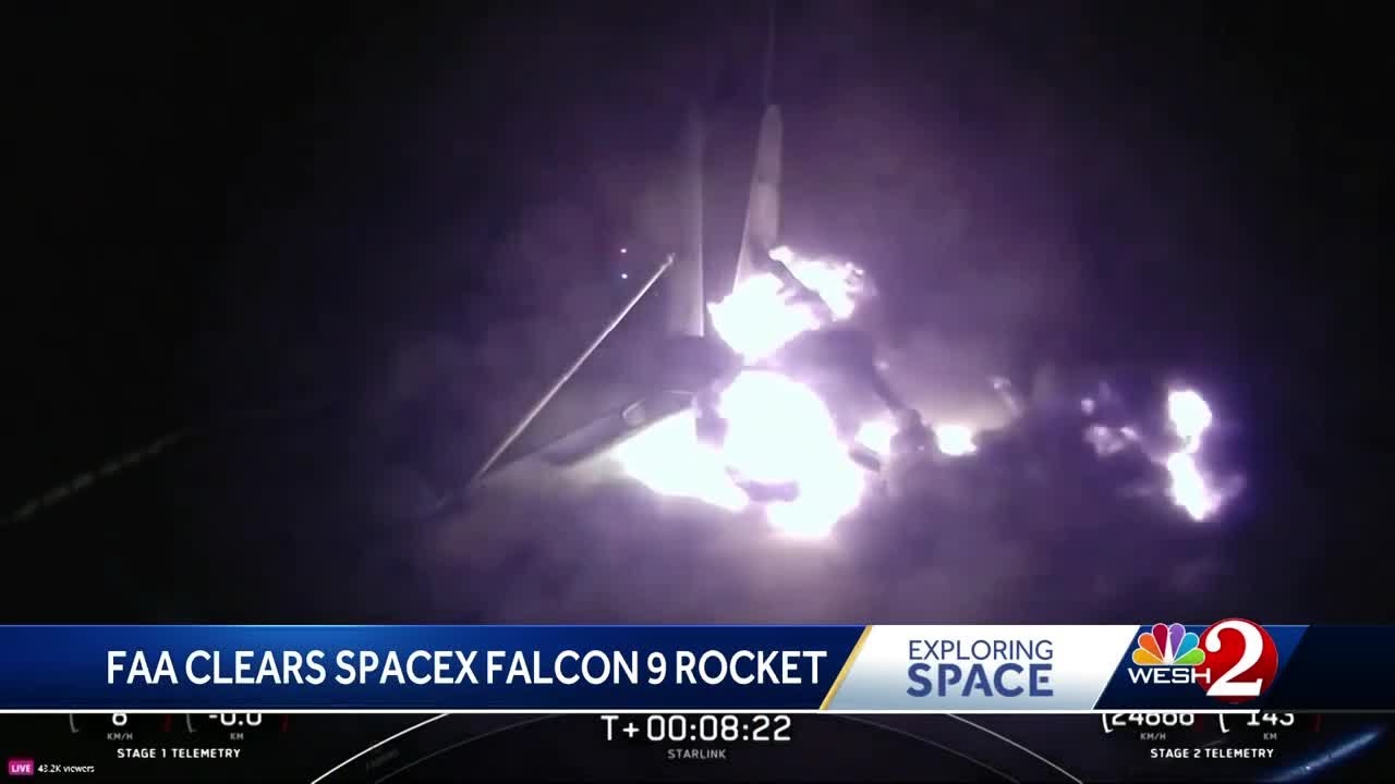 FAA clears SpaceX to resume Falcon 9 launches following Starlink ...