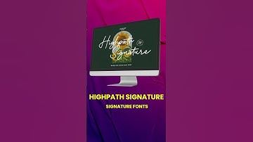 10 FREE SIGNATURE FONTS | Kunal Srivastava | Free Resources