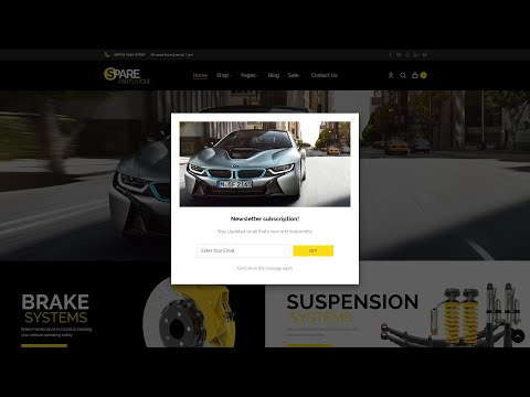 Shopify Auto Parts Theme