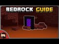 SAFELY Explore The Nether | Bedrock Guide S1 EP8 | Tutorial  Survival Lets Play | Minecraft