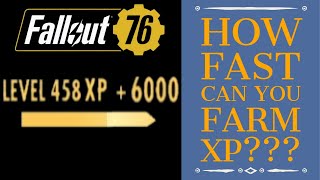 Glitchless XP/SCORE Speed Farm ALL BOOSTS!!! - Fallout 76 Wastelanders