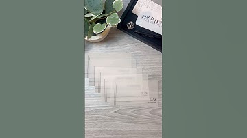 Watch me pack a custom order of 5 A7 envelope inserts for one of my amazing customers! #cashstuffing