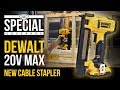 New Dewalt 20V MAX Cordless Electrical Cable Stapler DCN701 at STAFDA 2018 New Dewalt 20V MAX Cordless Electrical Cable Stapler DCN701 at STAFDA 2018