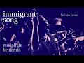 Capture de la vidéo Moonlight Benjamin - Cover Led Zeppelin - Immigrant Song - Live - 2020