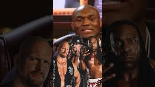 Usman's favorite pro wrestlers: Stone Cold, The Undertaker & Booker T