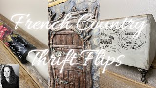 How To French Country DIY Thrift Flips //  Upcycle // Create Art // Inspire // IOD // Dixie Belle
