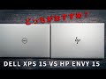 DELL XPS 15とHP ENVY 15はどっちがおすすめ？