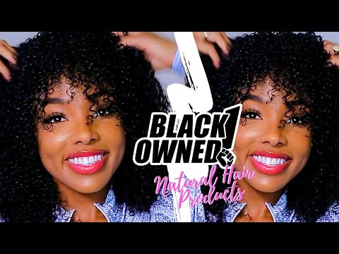 My Favorite Black Owned Hair Products | Curly 3 Type 3-4 | Ktura Kay