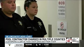 VIDEO: Customers react to continuing arrests of SC pool contractor accused of scamming
