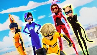 New Superheroes Kami Swap Reveal! Cat Girl, Bee Boy, Fox girl and Peacock | Speedpaint