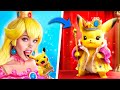 ¡La Princesa Peach En La Vida Real! ¡Pokemon Pobre Es Adoptado Por La Realeza!