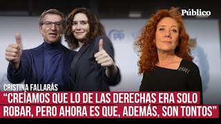 'Los tontos, los malos y la dirección equivocada', por Cristina Fallarás