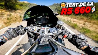 TEST DE LA APRILIA RS 660 🚀😍 UNE MINI RSV4