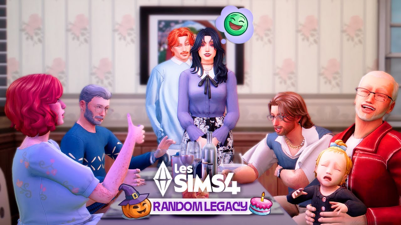 RENCONTRE AVEC LA BELLE FAMILLE 🎃🍽️ l Les Sims 4 : Random Legacy Challenge 🎲 #16 (G6)
