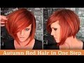 Autumn Red Hair in One Step