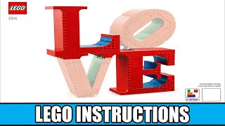 LEGO Instructions - Art - 31214 - LOVE (Book 1)