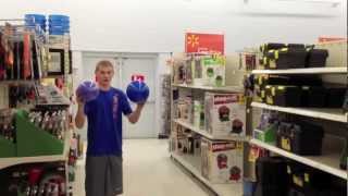 Throwing Balls And Talking On Intercom