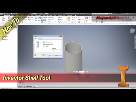 Inventor How To Use Shell Tool