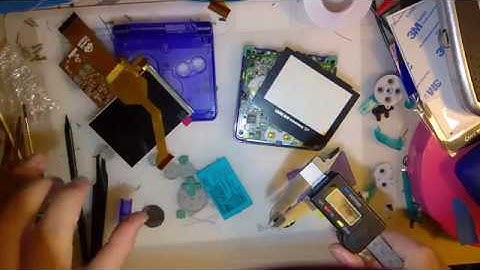 Installing the FunnyPlaying IPS GBA Screen in a GBA SP (AGS-001) with a Ribbon Cable Adapter