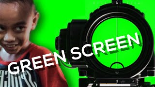 Pubg 3X Scope Green Screen