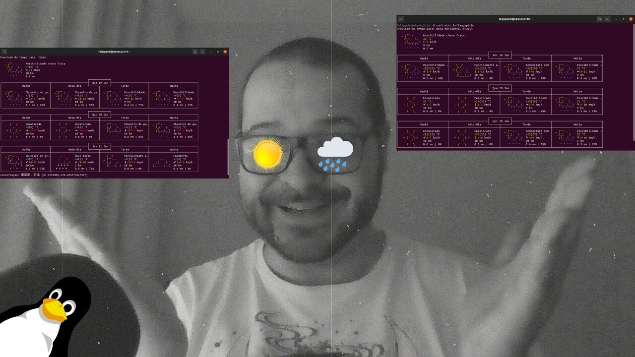 Confira a previsão do tempo no terminal do Linux - YouTube