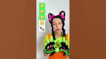 Meow Meow Tutorial Black Baby Cat Dance #shorts