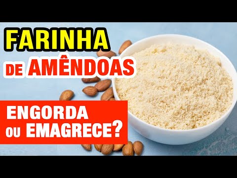 Vídeo: A farinha de amêndoa tem carboidratos?