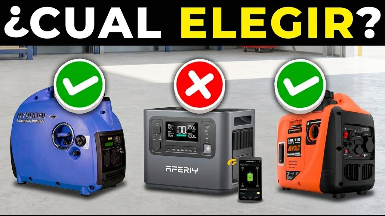 5 Mejores GENERADORES ELÉCTRICOS Calidad Precio 2026 | Grupos Electrógenos