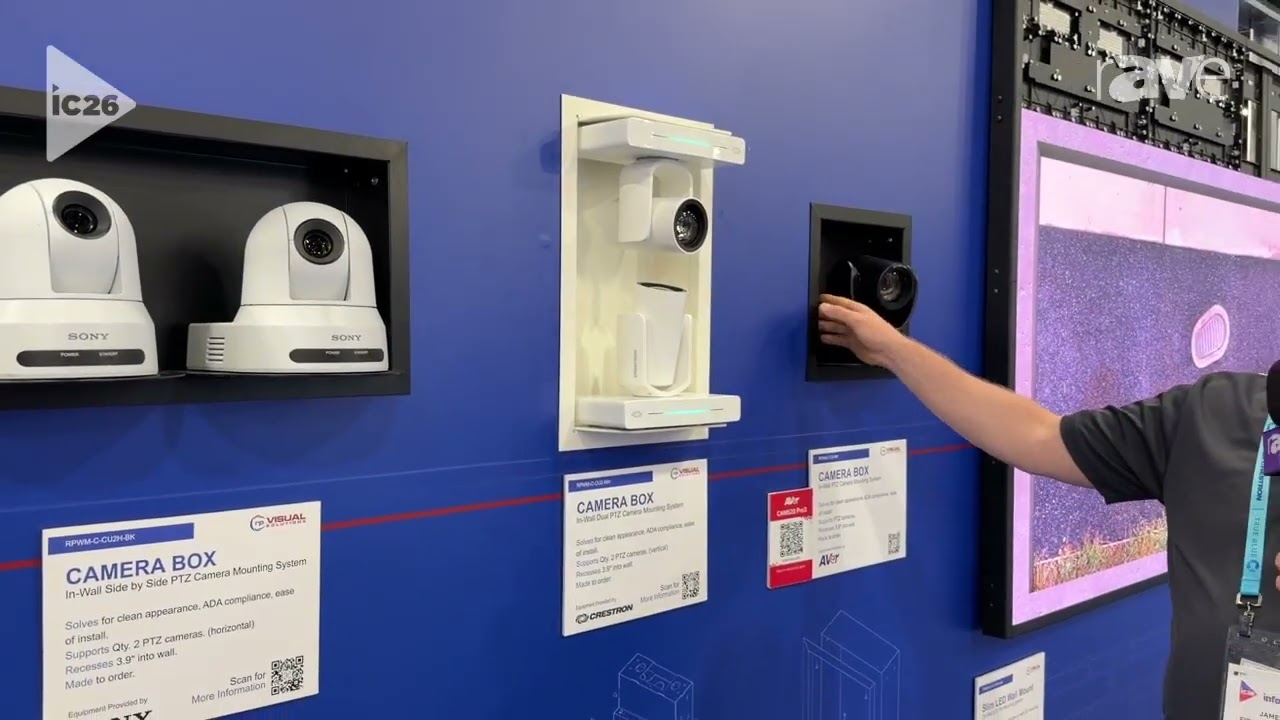 InfoComm 2026: rp Visual Solutions Showcases RPWM-C Camera Boxes
