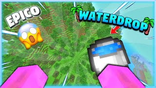 🌴Minecraft PERO HACEMOS EL RETO DE (Waterdrop) Epico🌴