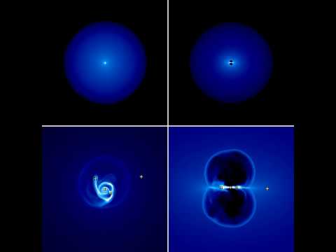Formation of a Massive Binary System With Radiatio...
