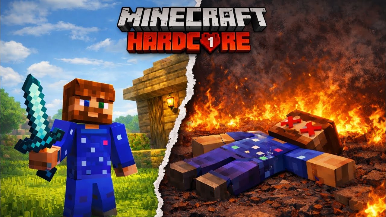 How I Lost My Hardcore World On Day 1 - YouTube