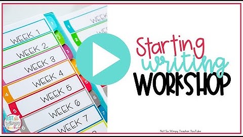 The First Week of Writing