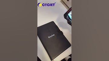 CYCJET handheld inkjet printer: print anywhere, texts/logos in one click, precise & quick drying！