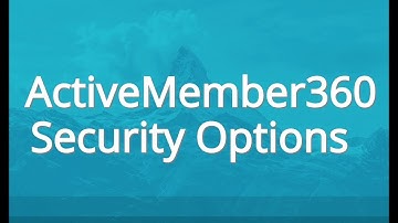 ActiveMember360 Login Settings