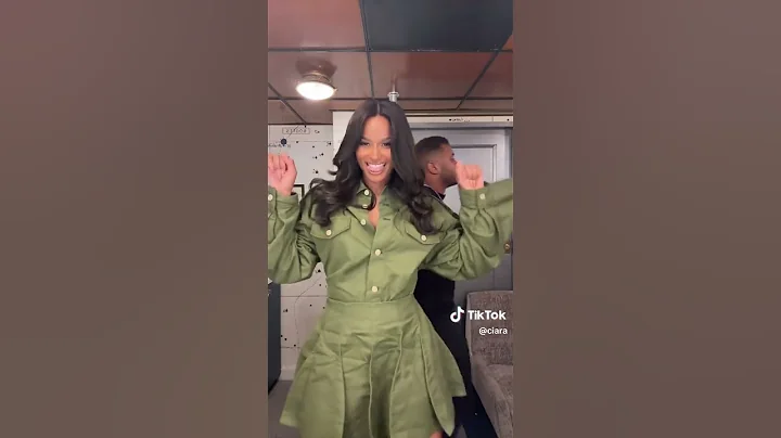 Ciara and Russell Wilson dancing on TikTok