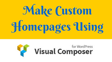 [TUTORIAL] How to Make an Attractive Custom Homepage for your Blog using Visual Composer?