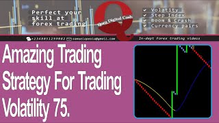 🔴 Amazing Trading Strategy For Trading Volatility 75 | Binary.com