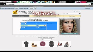 Como subir una imagen a imageshack.us