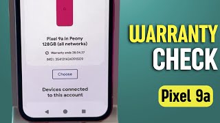 How to Check Warranty on Google Pixel 9a screenshot 3