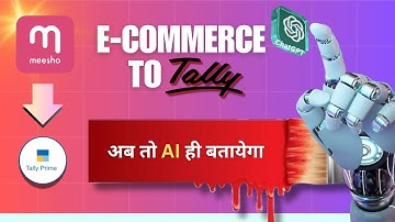 MIND-BLOWING Meesho to TallyPrime | Excel to TallyPrime 5 ECOMMERCE Data Import @LearnWell
