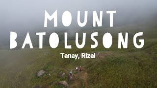 Mount Batolusong (Perfect for beginners 😊) | Tanay, Rizal | Sept 2022