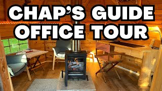 CHAP'S GUIDE NEW OFFICE TOUR | WORKING FROM MOOSE LODGE | CARL FRIEDRIK PALISSY DOUBLE BRIEFCASE